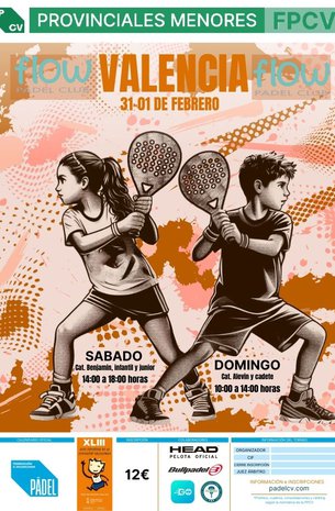 PROVINCIAL DE MENORES FLOW PÁDEL